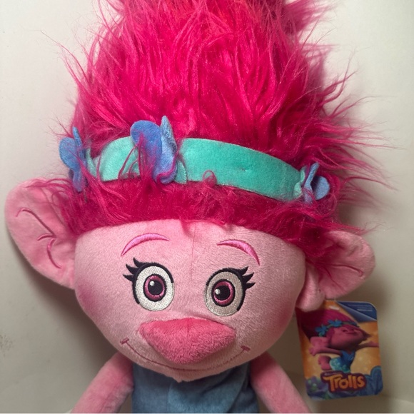 Dreamworks Trolls Poppy 21"‎ Cuddle Pillow Plush Stuffed Doll - Picture 2 of 12